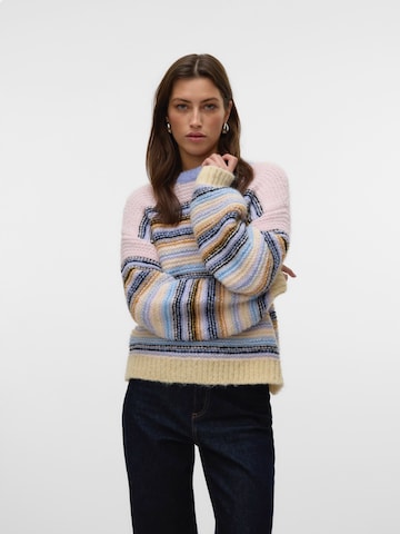 VERO MODA Pulóver 'VMBONBON' - kék: elől