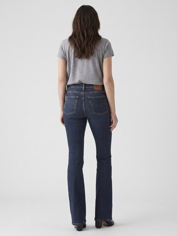 LEVI'S ® Luźne Jeansy '726 FLARE DARK INDIGO' w kolorze niebieski
