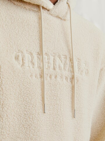 JACK & JONES Sweatshirt 'JORFrederiksberg' in Beige