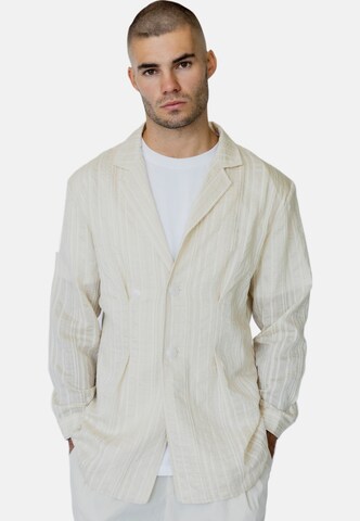 Justin Cassin Regular fit Suit Jacket 'Stanley' in Beige