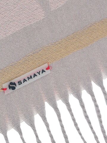 SAMAYA Scarf 'Rose' in Beige
