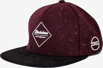 Blackskies Cap 'Ancient Gods' in Red: front