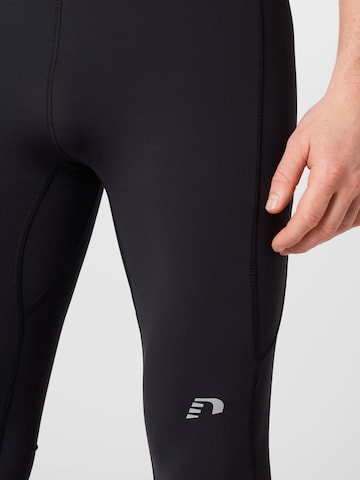 Skinny Pantaloni sportivi di Newline in nero