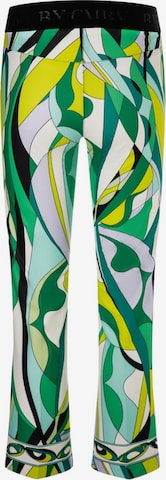 Cambio Regular Pants in Green: front