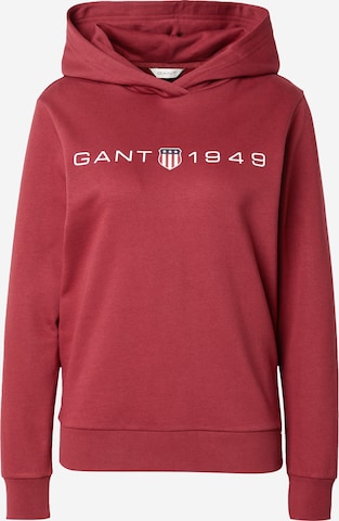 GANT Sweatshirt in Red: front