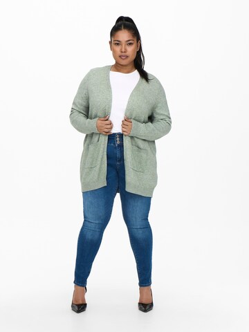 ONLY Carmakoma Knit cardigan 'Esly' in Green