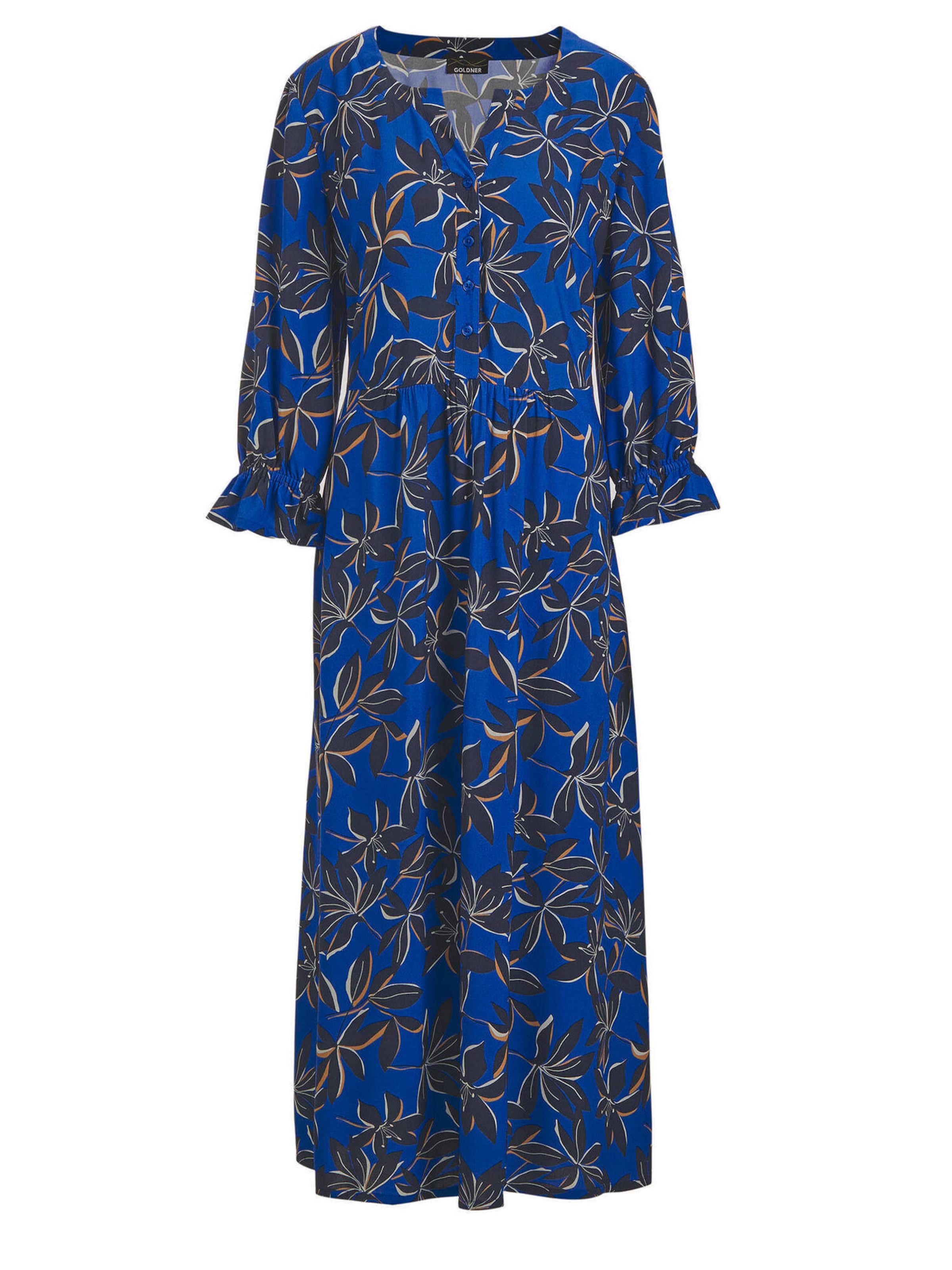 Goldner Zomerjurk in Blauw: voorkant