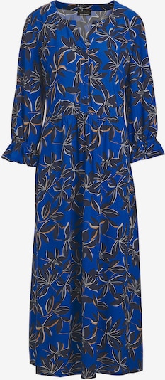 Goldner Sommerkleid in blau / nachtblau / pueblo, Produktansicht
