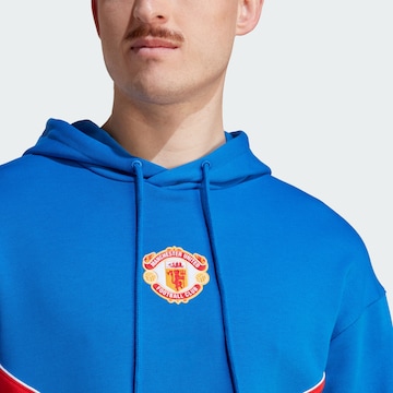 ADIDAS ORIGINALS Sweatshirt 'Manchester United OG' in Schwarz