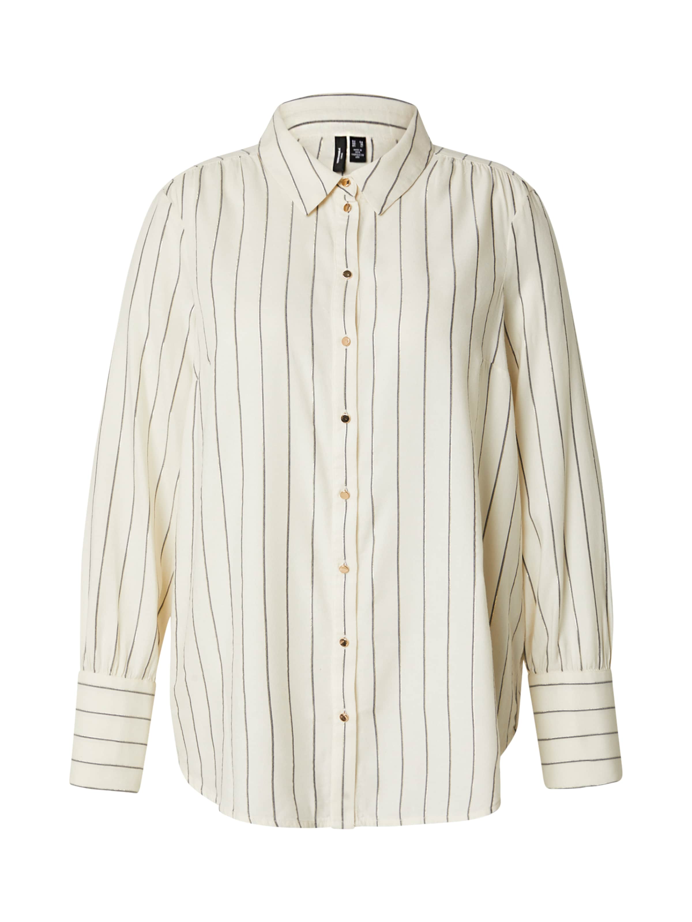 Vero Moda Curve Μπλούζα 'VMCGORI' σε μπεζ: μπροστά