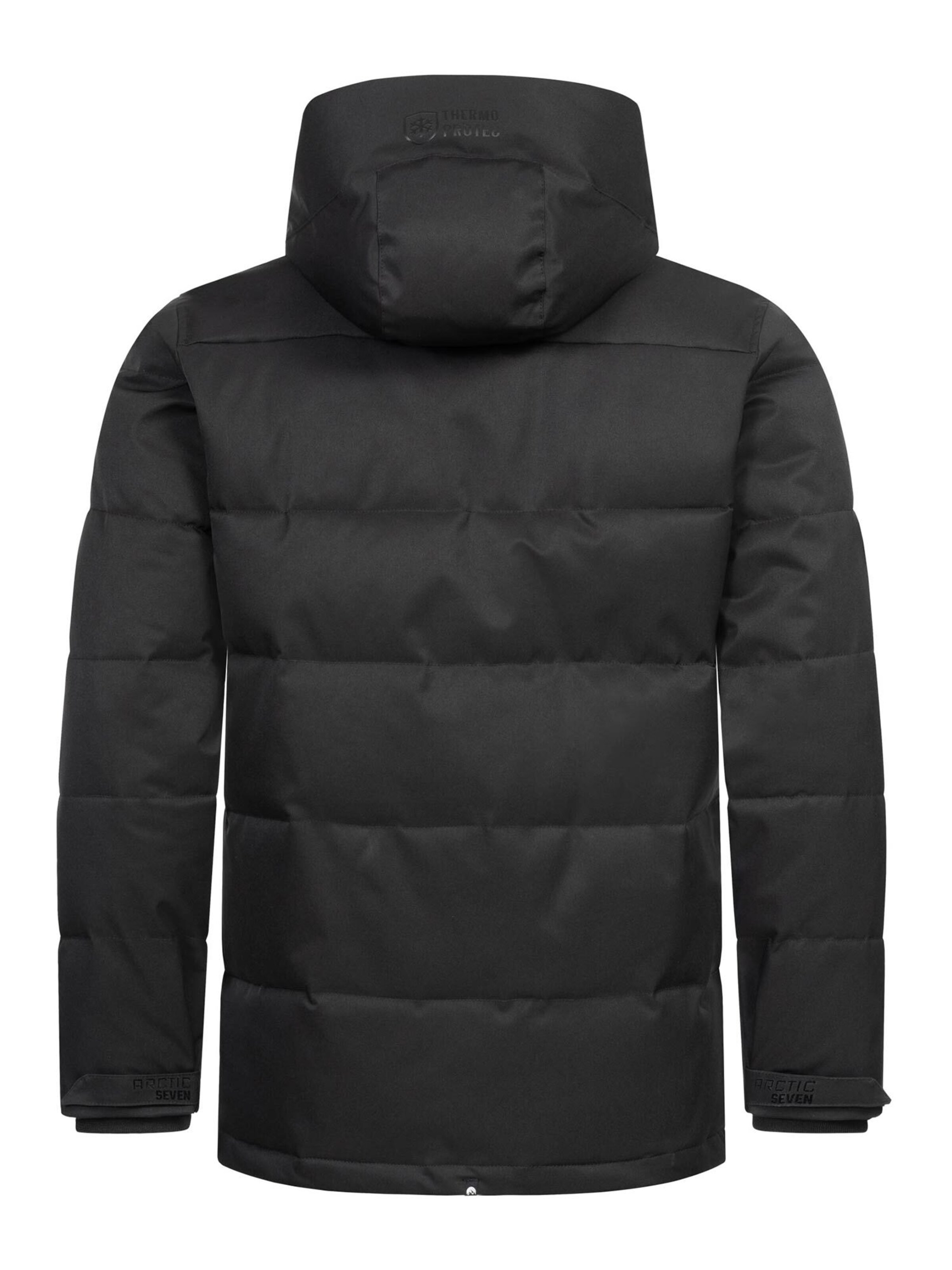 Arctic Seven Winter Jacket 'AS455' in Black