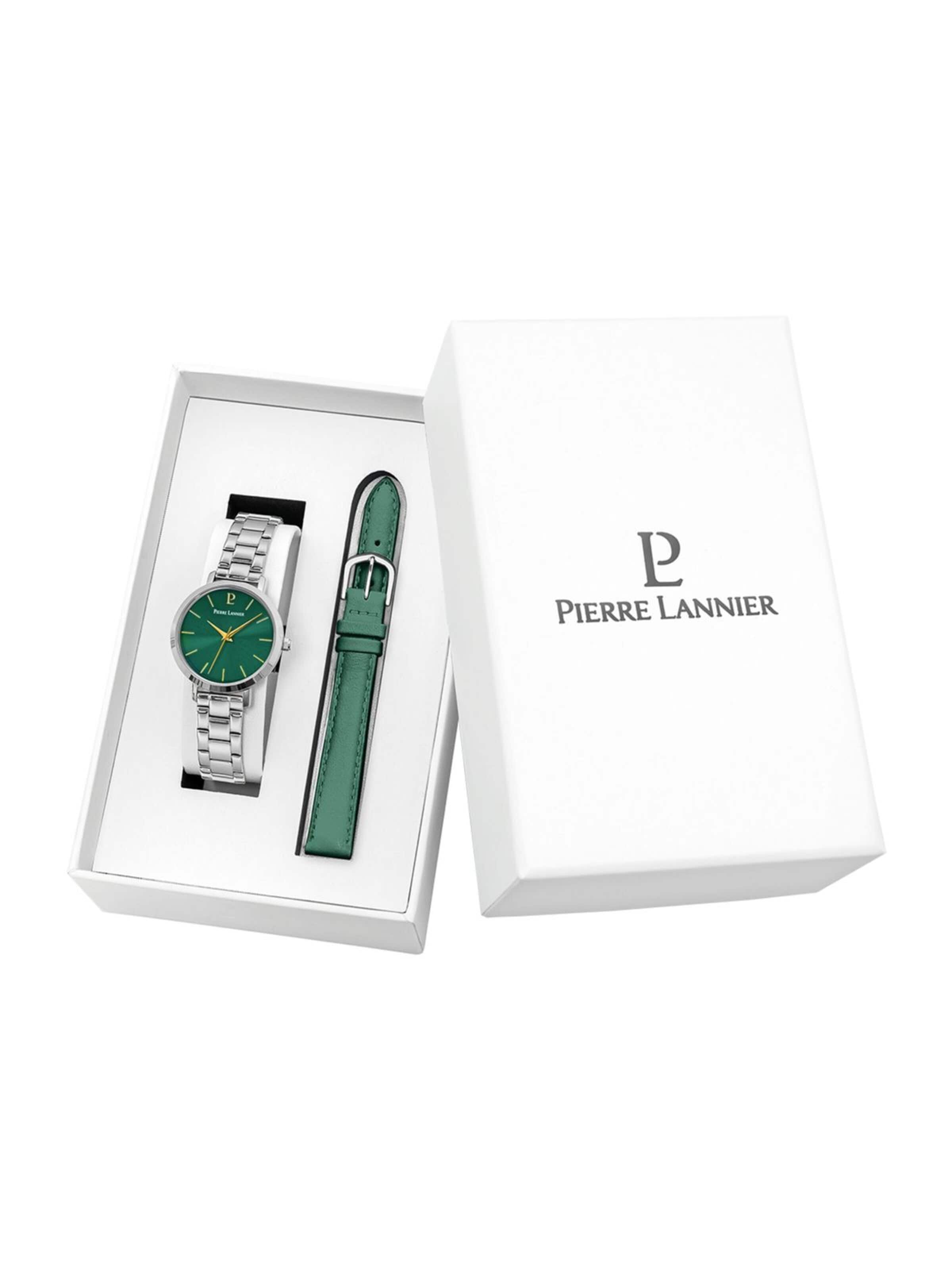 Pierre Lannier Analoguhr 'Pierre Lannier - Watch Chouquette - Quartz watch movement - Watch case width: 30 mm'‌‌‌‌‌ in Grün: Vorderseite