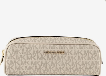 Michael Kors - Bolso de mano 'Giftables Medium Pencil Case' en beige: frente
