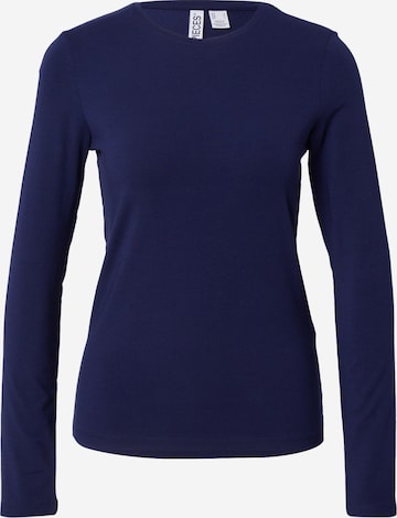 PIECES Shirt 'PCSIRENE' in Blau: Vorderseite