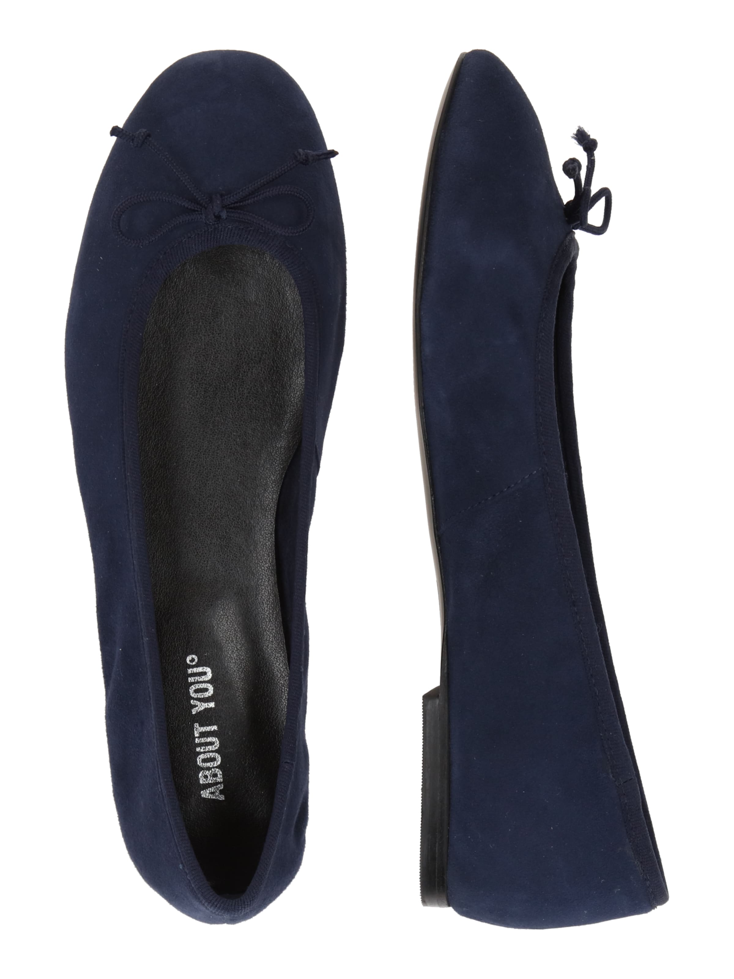 ABOUT YOU Ballerina 'Leandra' i blå