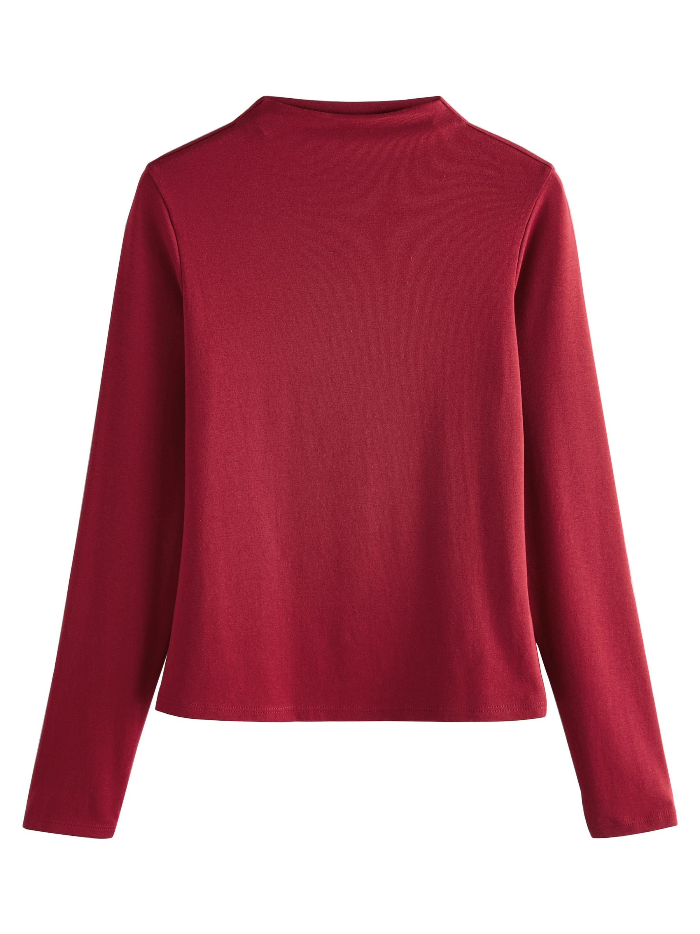 Next Shirt in Red: front