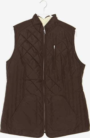 UNBEKANNT Vest in L in Brown: front