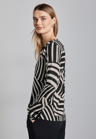STREET ONE Shirt im Tunika-Look in Beige