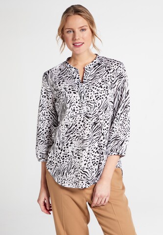 ETERNA Blouse in Wit: voorkant