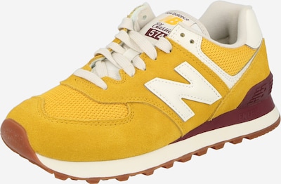 Sneaker bassa '574' new balance di colore senape / bordeaux / bianco, Visualizzazione prodotti