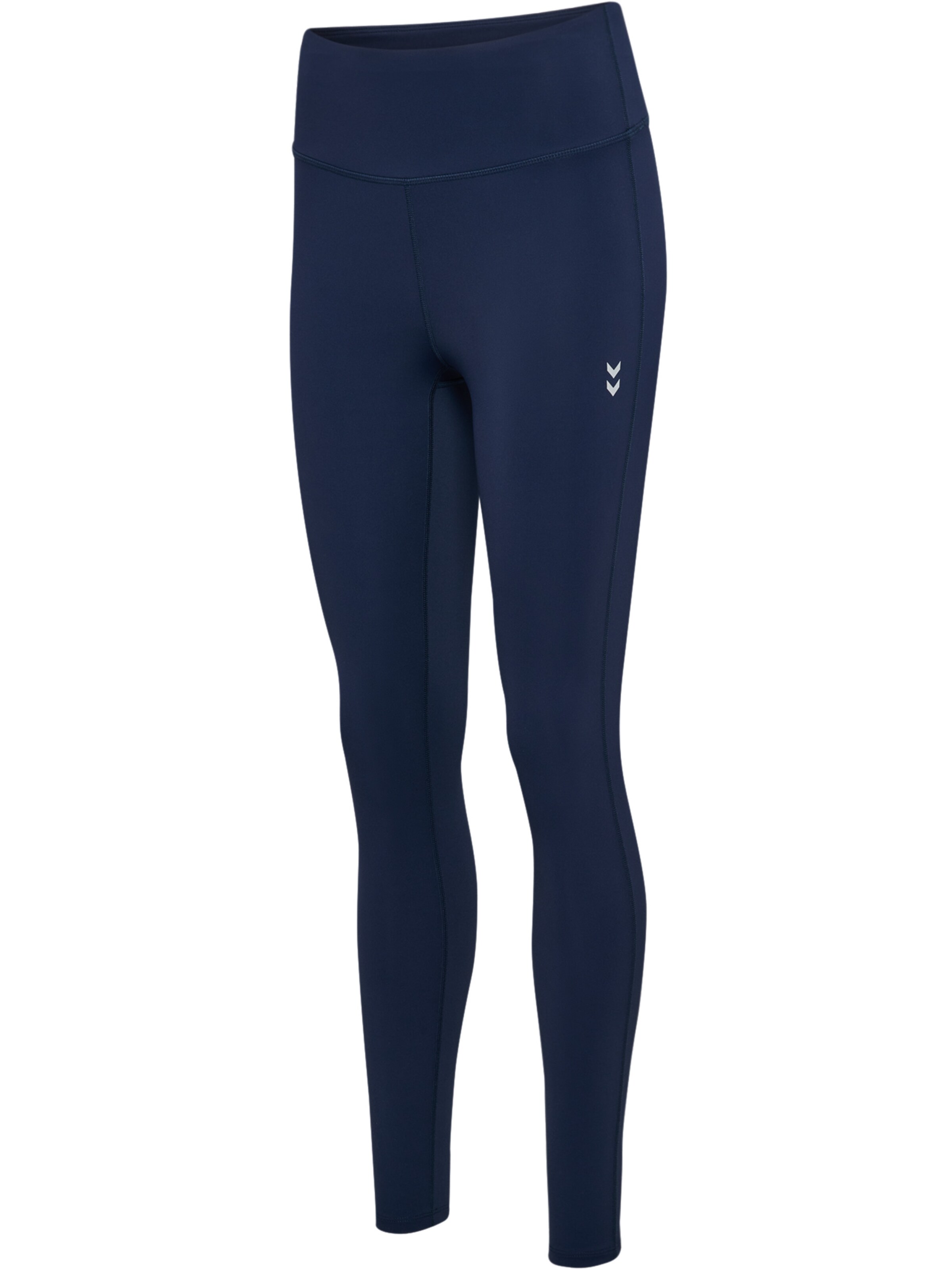 Hummel Skinny Sportbroek in Blauw