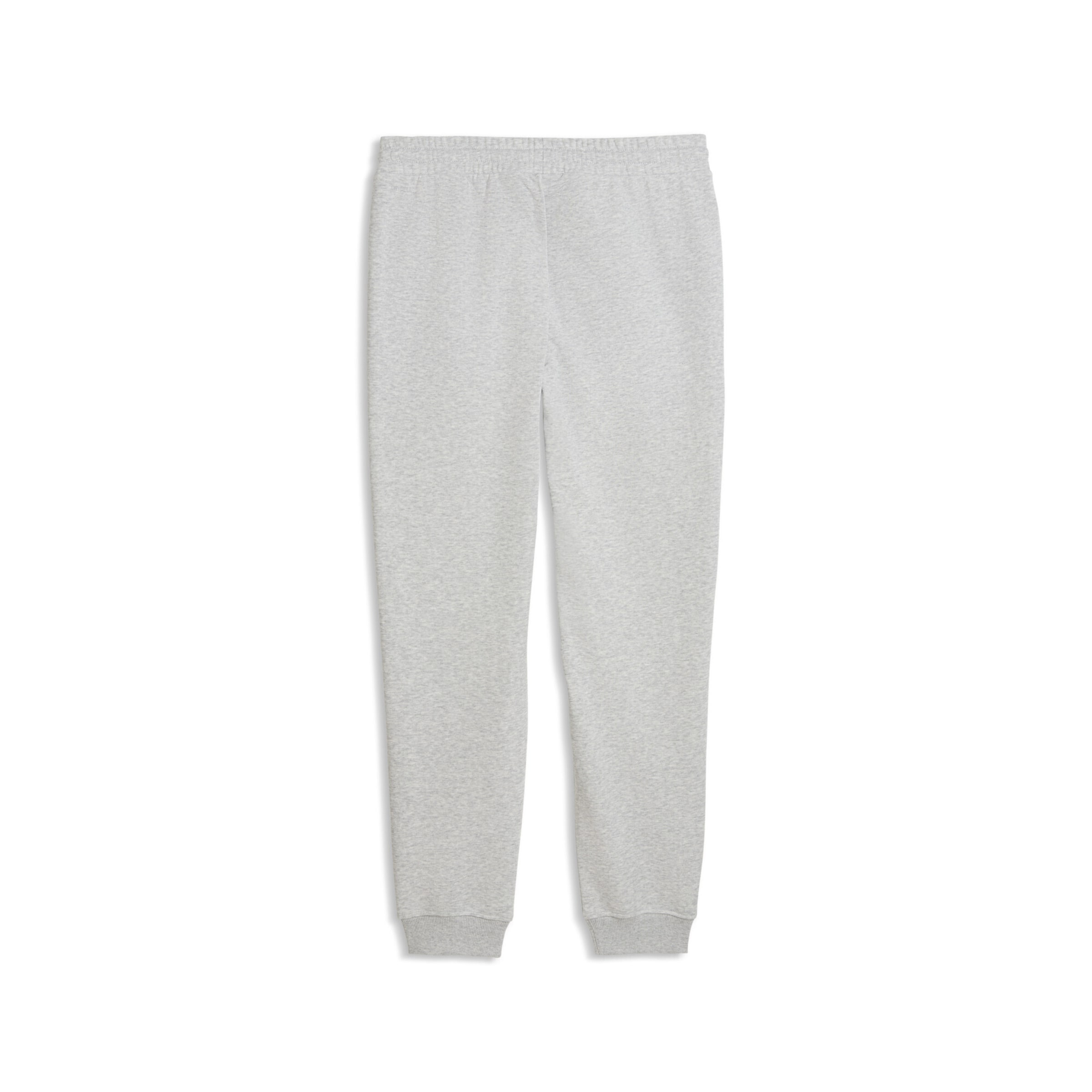 PUMA Tapered Sportbroek 'Essentials' in Grijs