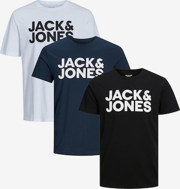 JACK & JONES Shirt 'Corp' in Blue: front