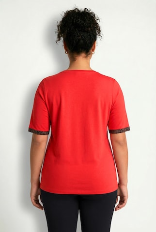 Ulla Popken T-Shirt in Rot