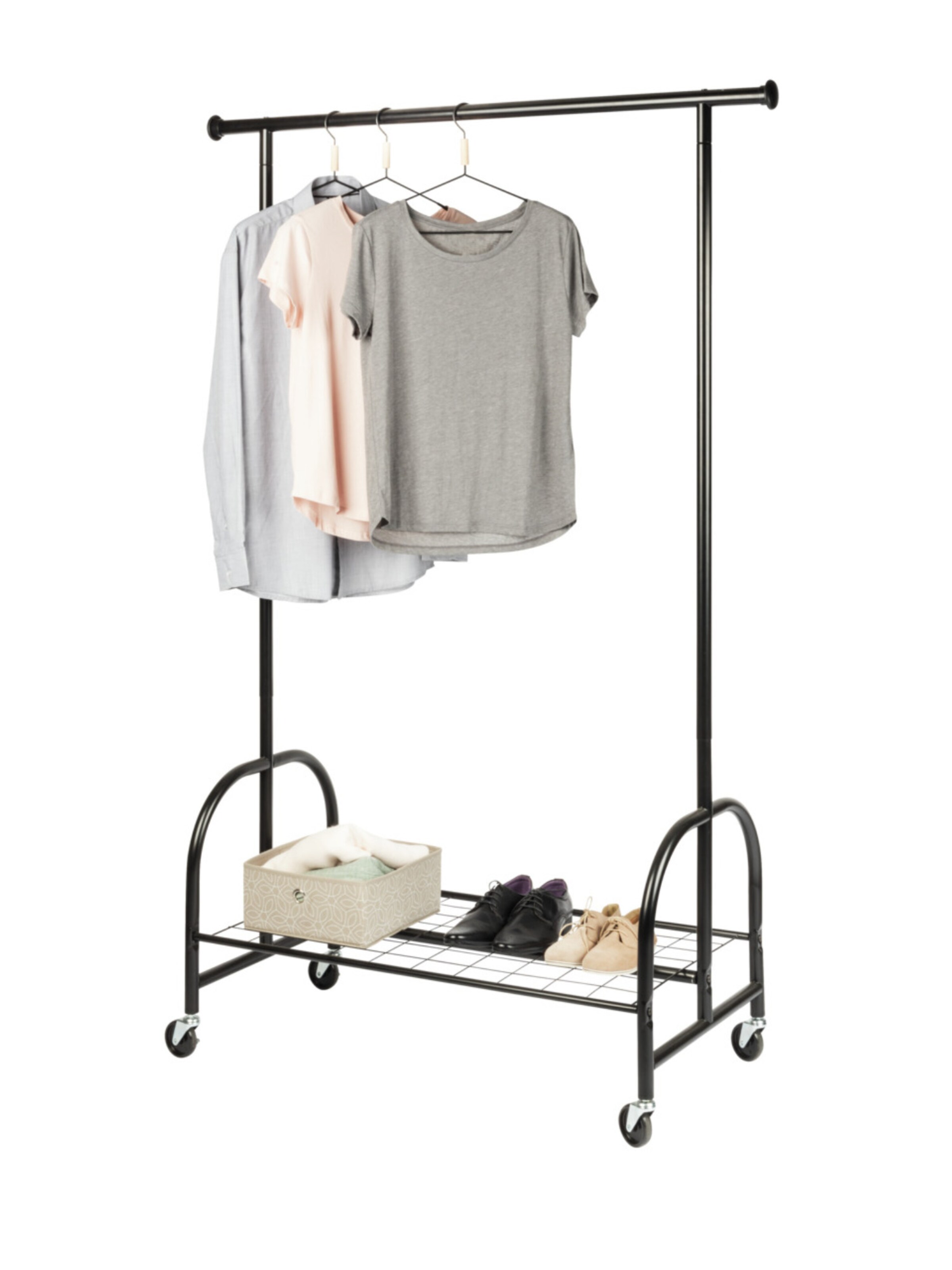 Wenko Kleiderständer 'Profi' in Schwarz