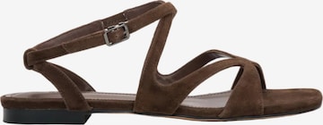 Estro Sandals '3440-66' in Brown: front