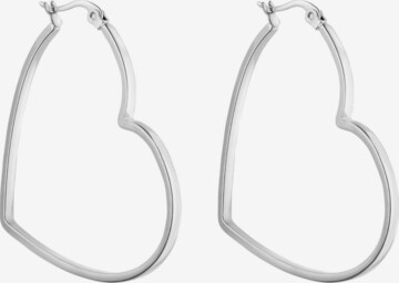 PURELEI Earrings 'Big Love' in Silver: front