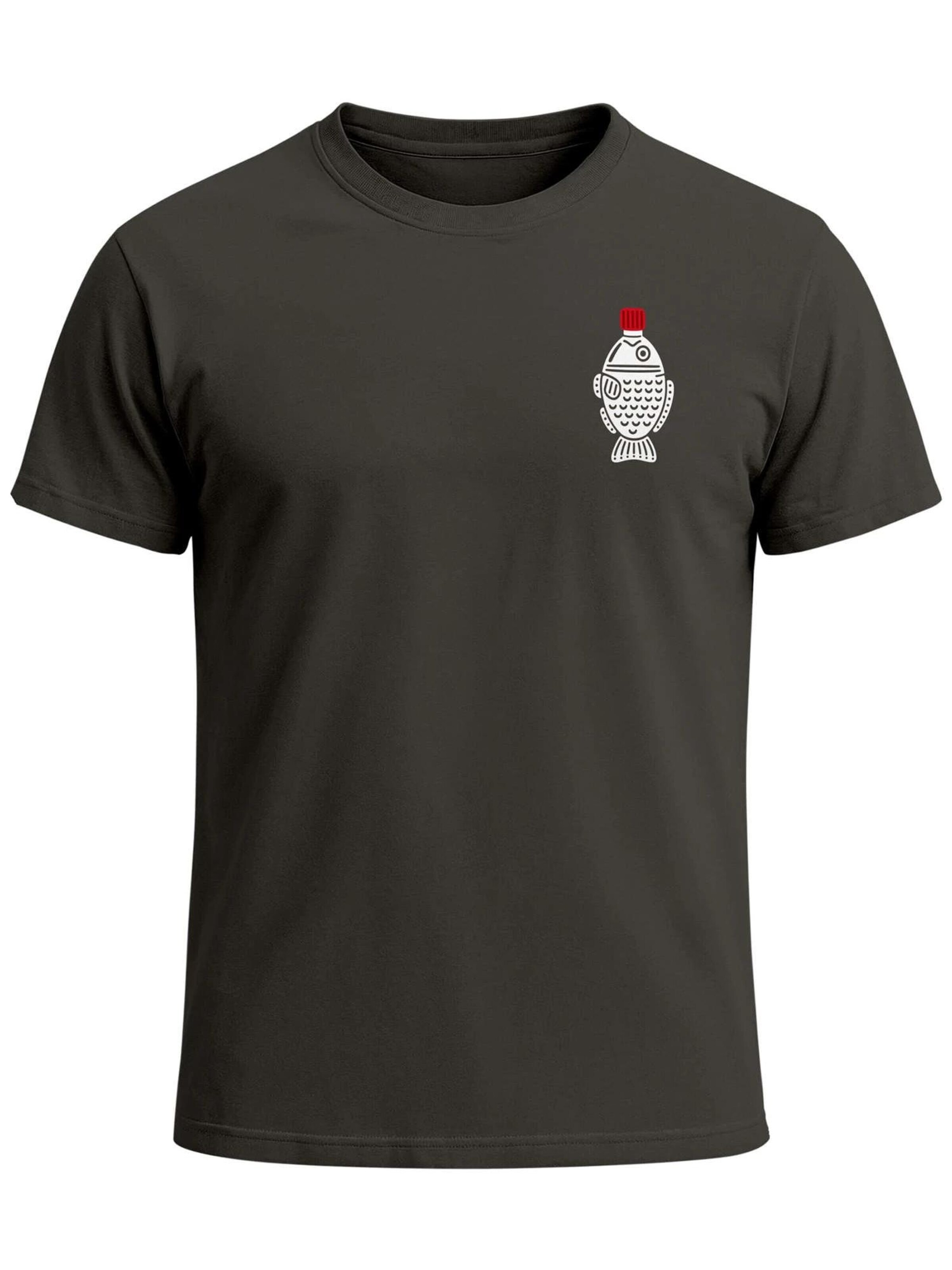 Neverless Shirt 'Soy Sauce' in Grey