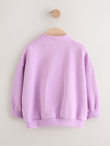 Bluză de molton de la Next pe mov