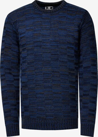 Rusty Neal Sweater in Blue: front