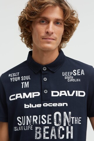 CAMP DAVID Shirt in Blue