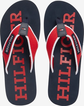 Tongs TOMMY HILFIGER en rouge