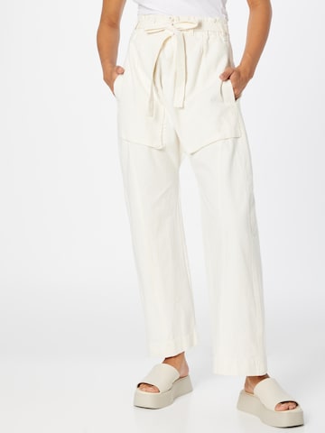 Wide Leg Pantalon 'SKY RIDER' Free People en beige : devant