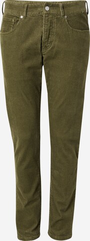 Coupe slim Pantalon 'Ralston' SCOTCH & SODA en vert : devant