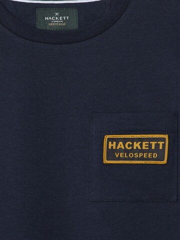 Hackett London T-Shirt 'Heritage Rally' in Blau