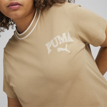 T-shirt fonctionnel 'Squard' PUMA en beige