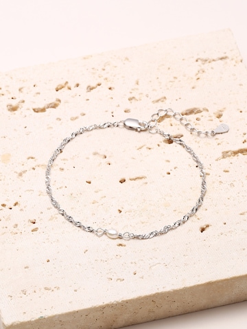 Hey Happiness Bracelet 'Perlenzauber' in Silver