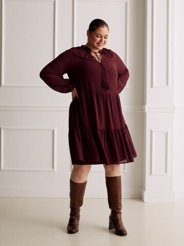 Abito 'Jovana' di Guido Maria Kretschmer Curvy in rosso