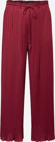 ABOUT YOU Curvy Wide leg Pants 'Letizia' in Red: front