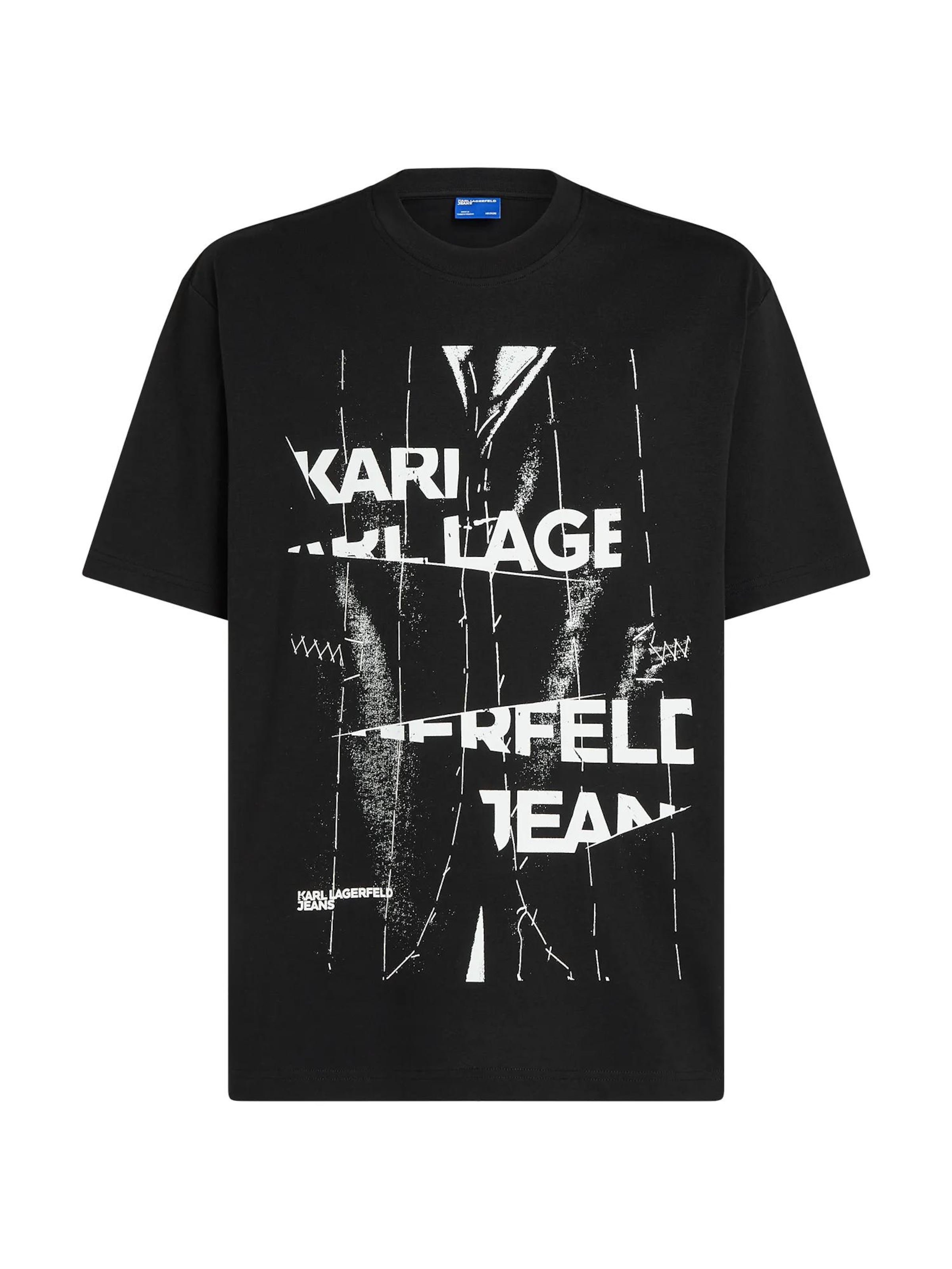 KARL LAGERFELD JEANS Paita värissä musta: etupuoli