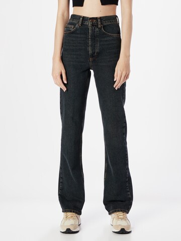 TOPSHOP Regular Jeans i grön: framsida