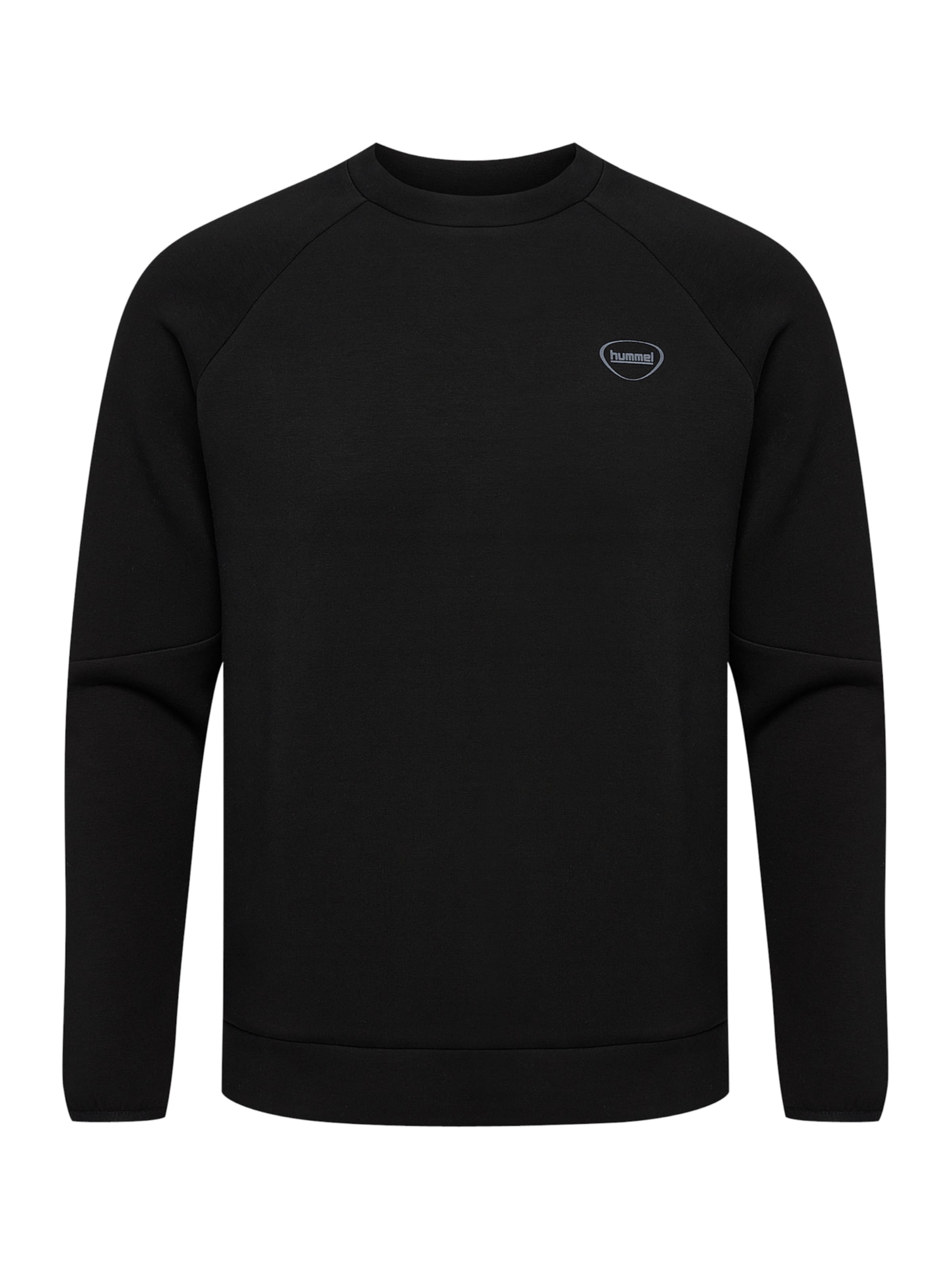 Hummel Mikina 'Tech Fleece' – černá: přední strana