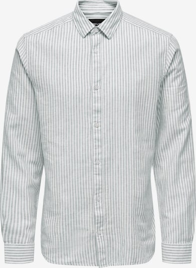 Only & Sons Button Up Shirt in Jade / White, Item view