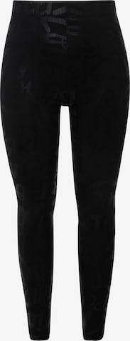 Ulla Popken Skinny Hose in Schwarz: predná strana