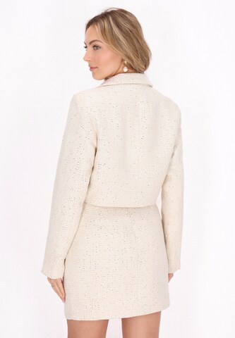 faina - Blazer en blanco