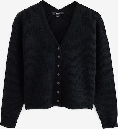 Next Strickjacke in 4XL-5XL in schwarz, Produktansicht